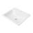 Cheviot Products 17.75'' Gloss White Vitreous China Rectangular Bathroom Sink with Overflow