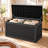 330 Gallons Weatherproof Resin Lockable Deck Box-131638648