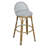 Branson Outdoor Woven Wicker Bar Stools