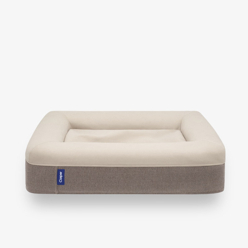The Casper Dog Bed, Medium (33" W x 25" D x 6" H), Sand