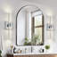 Applique murale contemporaine en cristal 17 po (H), finition chromée avec cristal bullé, applique 2 lumières pour la salle de bain, la chambre à coucher, le couloir - luminaire d'intérieur moderne-104899563