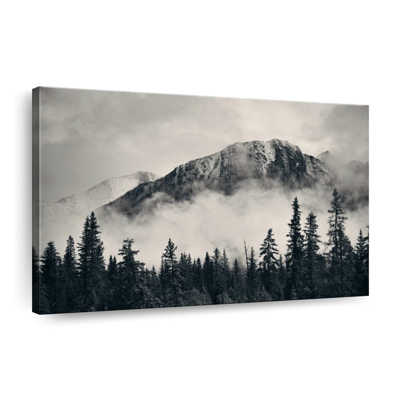 «Banff Park Mountain Scene», reproduction sur toile, H 24 po x l 36 po
