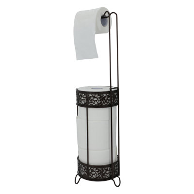 Porte-papier hygiénique Vintage Premiumracks - autoportant - conception moderne - peut contenir 4 rouleaux