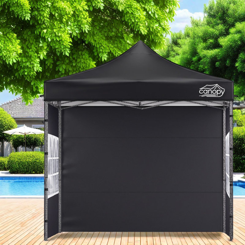 Auvents portables et abris de jardin (doit inclure le cadre) Cadre en acier 10 x 10 noir