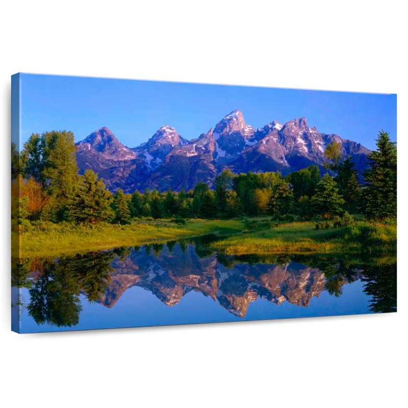 Alvord Dawn At Grand Teton, H 20 po x l 30 po