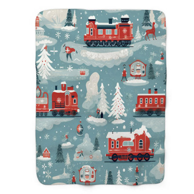 Winter Wonderland Express - 1 Piece Premium Blanket