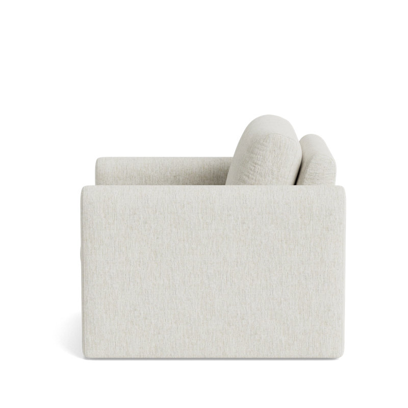 Knox Accent Chair, Performance Weave - Snow