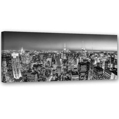 New York Skyline - Wrapped Canvas Print