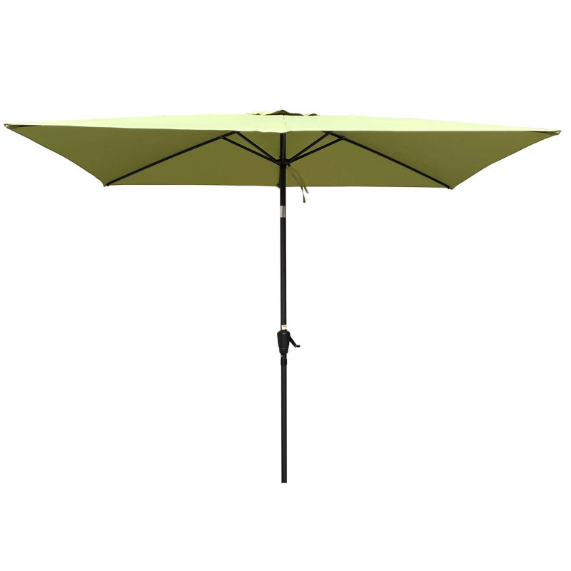Parasol d'extérieur imperméable avec fonctions polyvalentes pour divers environnements, Vert citron
