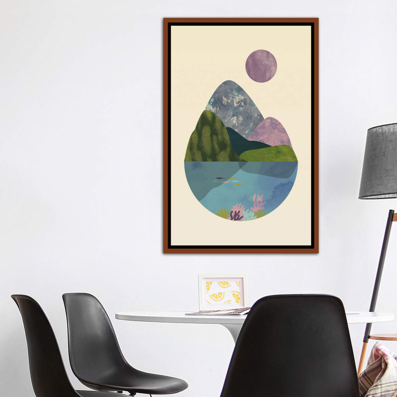 " Summer " by Flatowl, 60" H x 40" W x 1.5" D, Classic Wood Framed Canvas