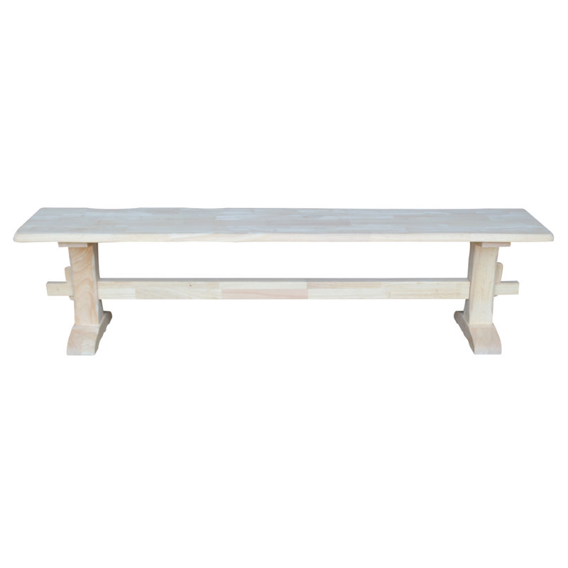 Polizzi Solid Wood Bench