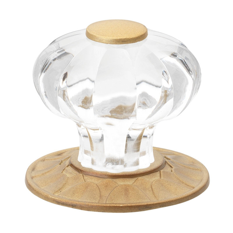 Emballage multiple de bouton de champignon 1,25 po de diamètre, Or satiné
