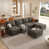 Gray Chenille