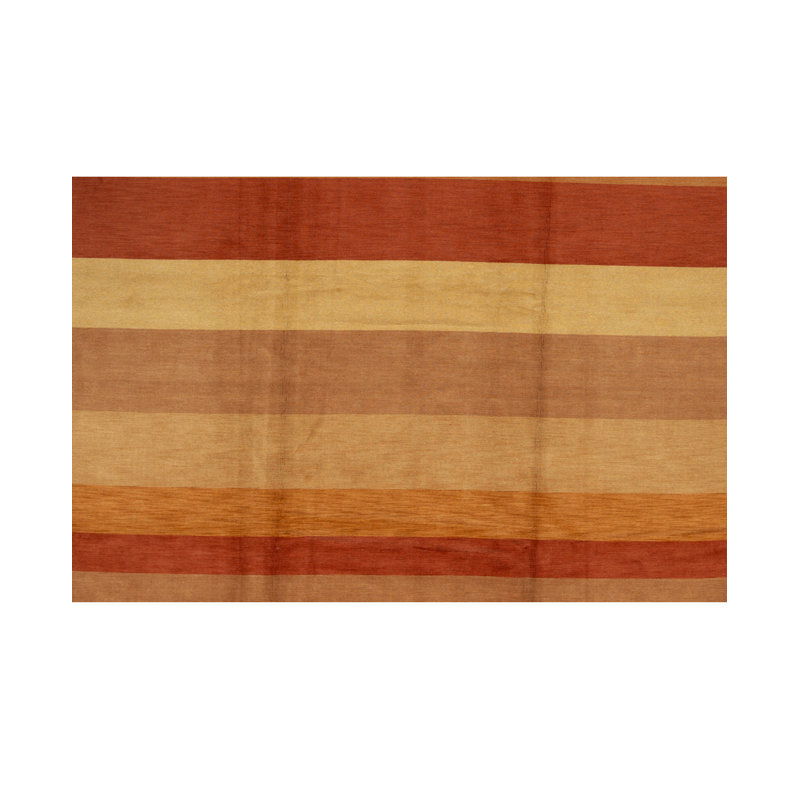 Gabbeh Wool Striped Area Rug