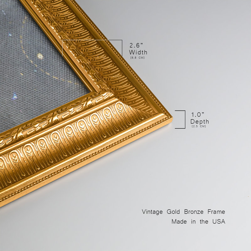 Celestial Love Collection D " Celestial Love Collection D " Graphic Art Print, 21" H x 37" W x 2.5" D