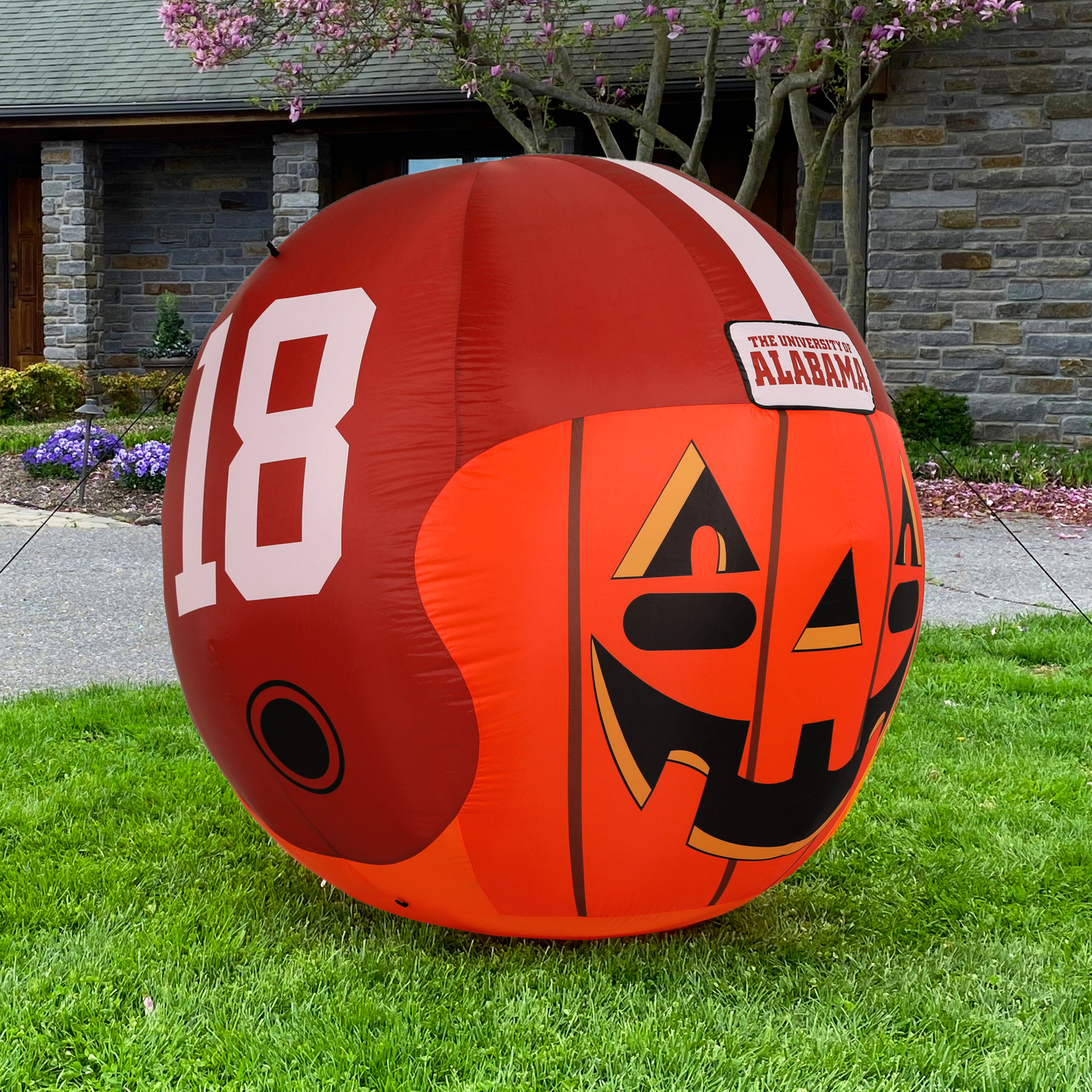 sporticulture Alabama Crimson Tide Jack O'' Helmet Inflatable | Wayfair