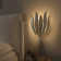 Nataniela 1-Light Steel Dimmable Half Moon Wall Sconce