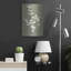 Art mural en métal luxueux «Botanical Study 2 Neutral» par Julia Purinton, 16 po x 24 po
