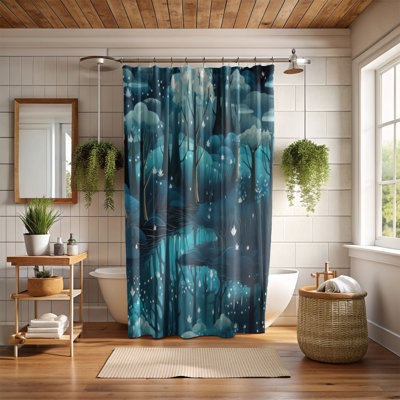 Forest Wonders - Premium Shower Curtain