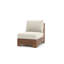 Chaise de patio avec coussins Sunbrella Nico