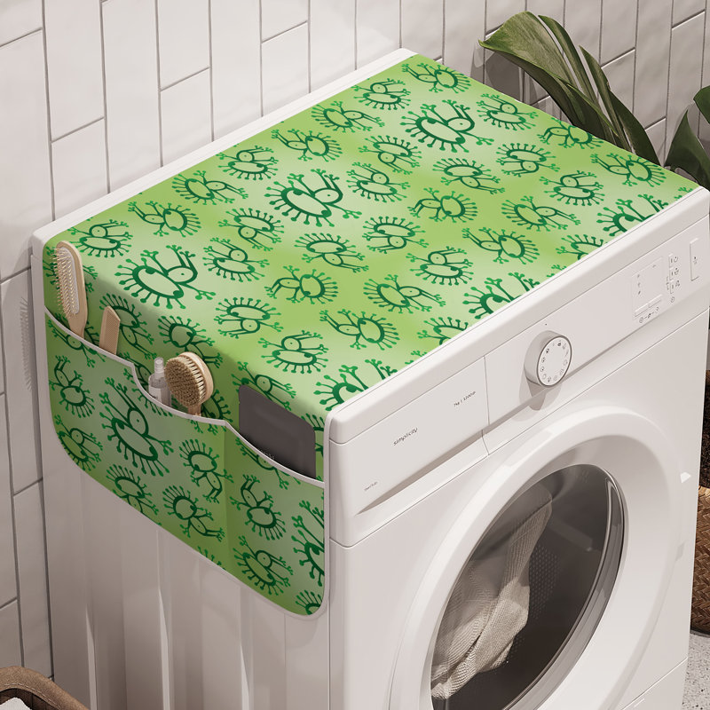 East Urban Home Green - Ensemble de 2 machines à laver 47 po x 18,5 po - vert