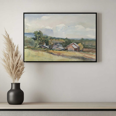 View of Somers Mountain by Stephen Calcasola Canvas Art Print