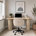 Natural with Beige Chair