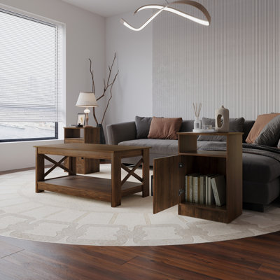 Lebanon 3 Piece Coffee Table Set by Gracie Oaks