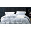 Ensemble de housse de couette 3 pièces, ensemble d'édredon en satin avec fermeture à glissière cachée - NTBAY-1498332727-1498332716