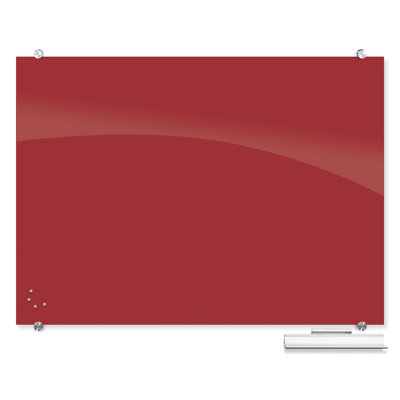 Tableau effaçable mural en verre Visionary