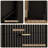 63" W Fluted 9 Dresser, Wooden Chest Of Drawers With Metal Handle-1890253328