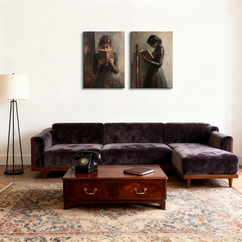 2 Piece Wrapped Canvas Print