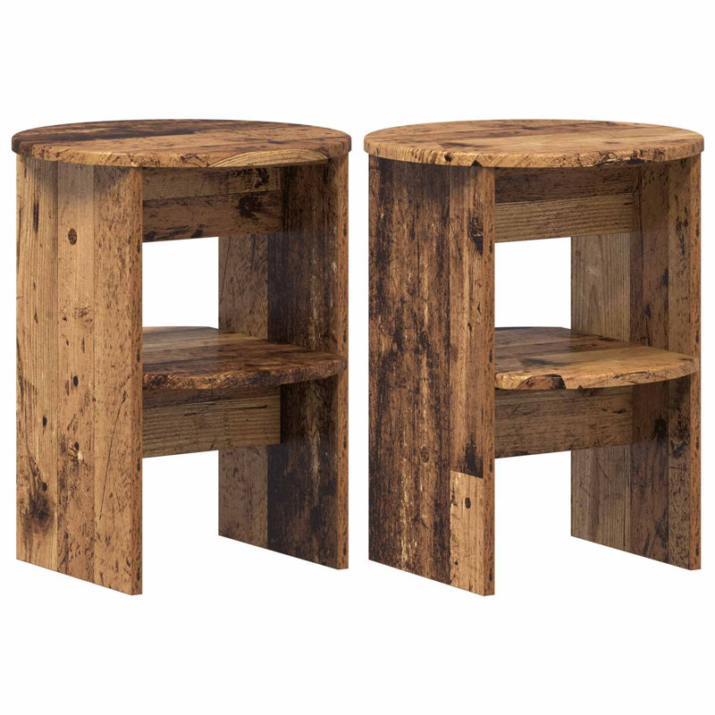 End Table, Old Wood, 2