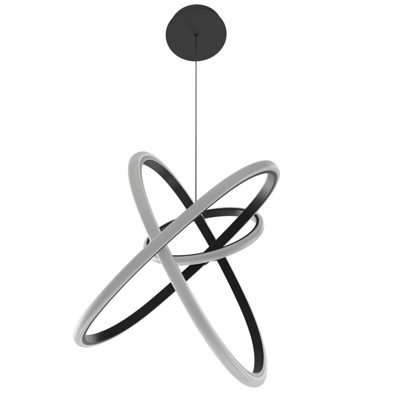 Gro 1 - Light LED Pendant, Black