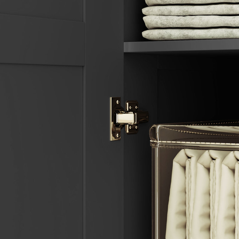 Sigunde 2 Door Manufactured Wood Wardrobe
