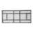 Tori Rectangular Concrete Outdoor Bar Table
