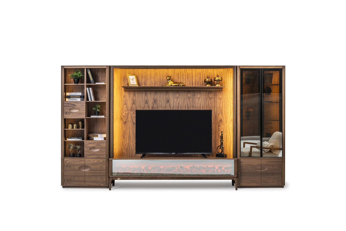 Zellano Aston TV Unit Set | Wayfair