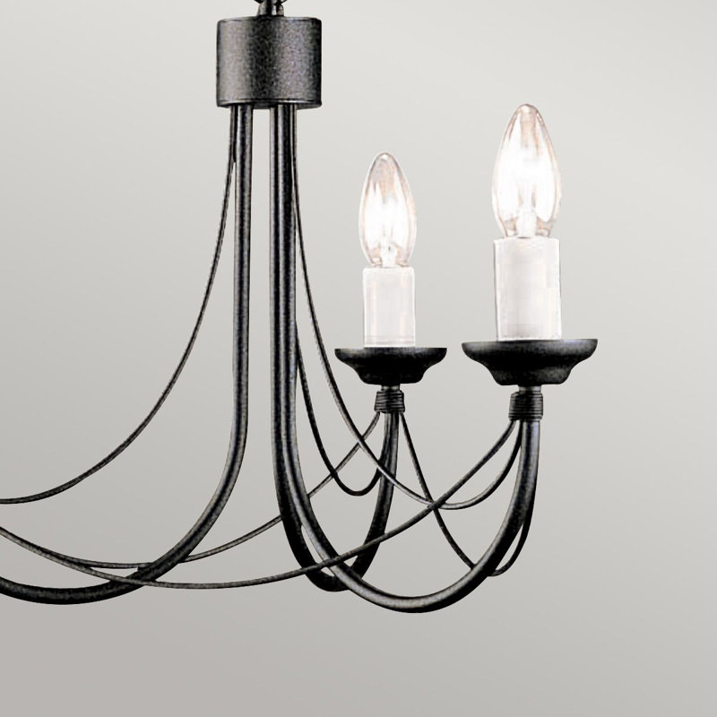 Elba 3 - Light Candle Style Chandelier