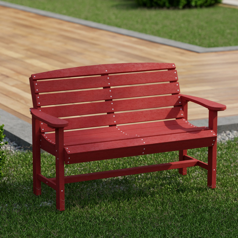 Banc d'extérieur classique, Rouge cardinal