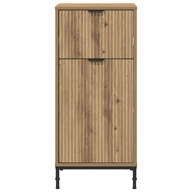 Wall Mounted Required Bathroom Cabinet, Artisan Oak