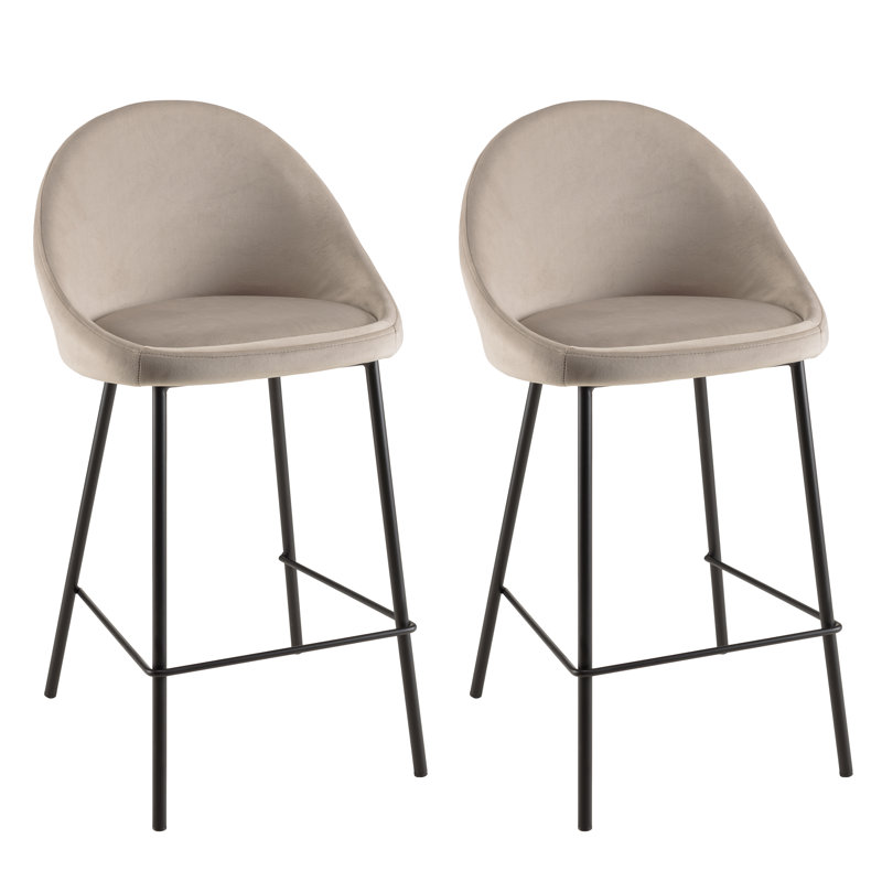 Osbourn Counter Stool with Metal Frame