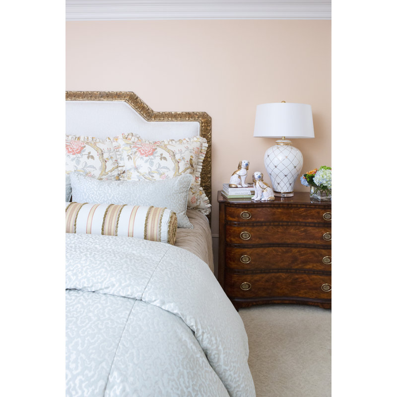 Ginger Jar Table Lamp, Coral