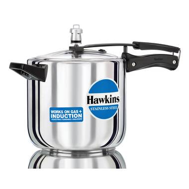 Hawkins Stainless Steel 5.0 Litre Pressure Cooker 