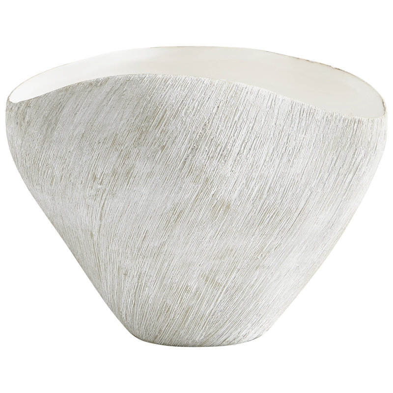 Selena Ceramic / Porcelain Table Vase, 6.25" H x 8.25" W x 6.75" D