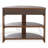 Christy Reeded Half Moon Console Table-1127455180