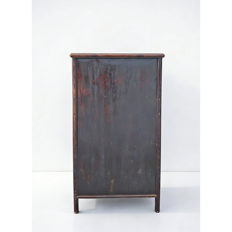 Classic Square-Corner Catalpa Armoire