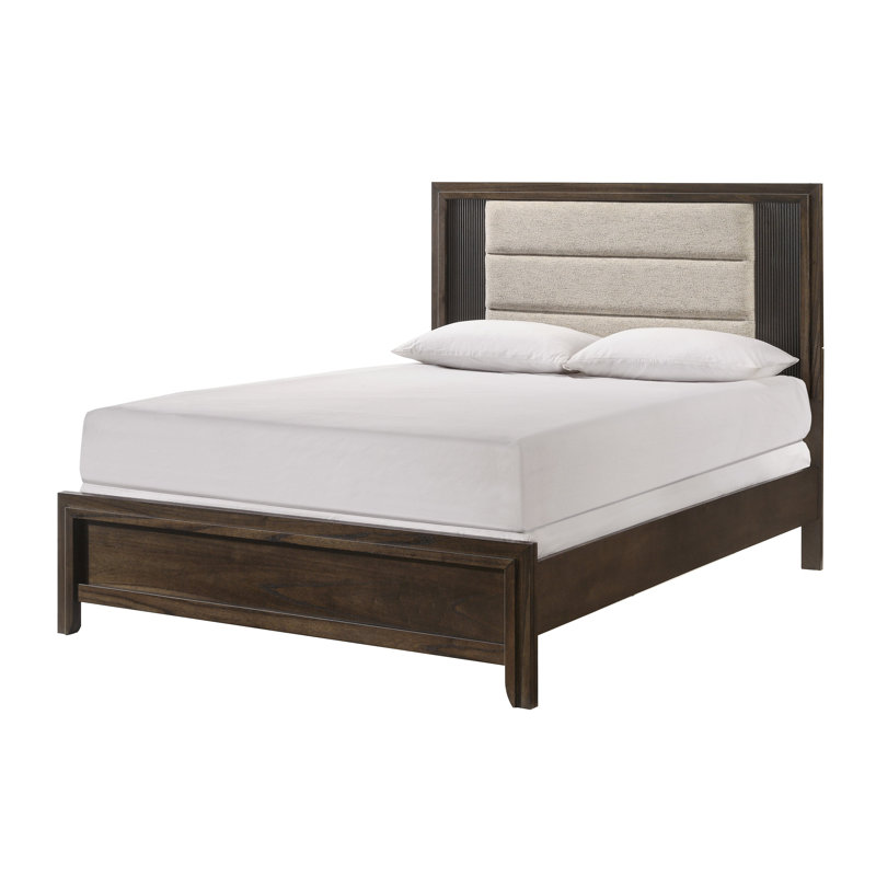 Carlton Brown King Panel Bed