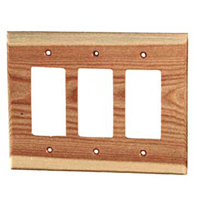 Traditional 3-Gang Rocker Wall Plate