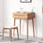 Natural Wood 60Cm Dresser Table Desk