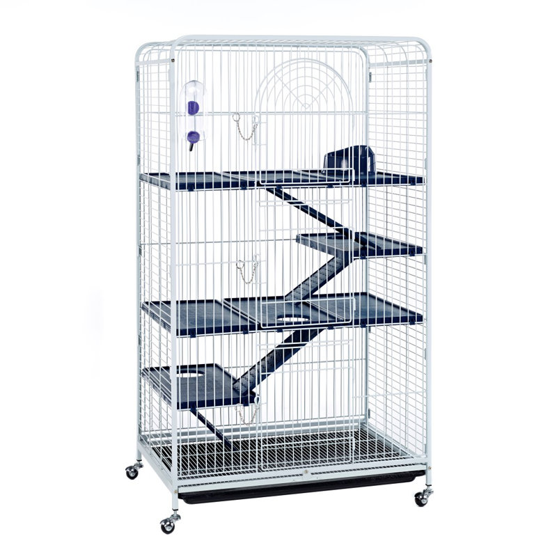 Kellie Small Animal Cage, White